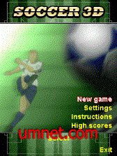 game pic for Soccer 3D
